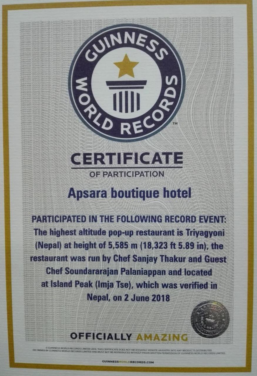 Apsara Boutique Hotel Kathmandu Exterior photo